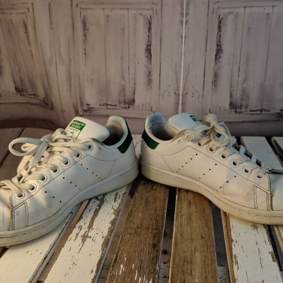 Adidas Stan Smith mens shoes‎ hi-tops sneakers 5.5 - Picture 2 of 8